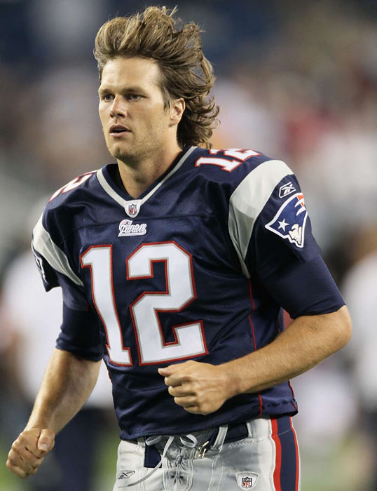 Tom Brady's Wild Hair Evolution Through the Years: Photos